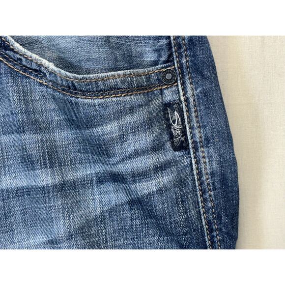 Silver Jeans Co Gordie Men’s W38 L30 Relaxed Fit Straight Leg Denim Jeans - Picture 10 of 15